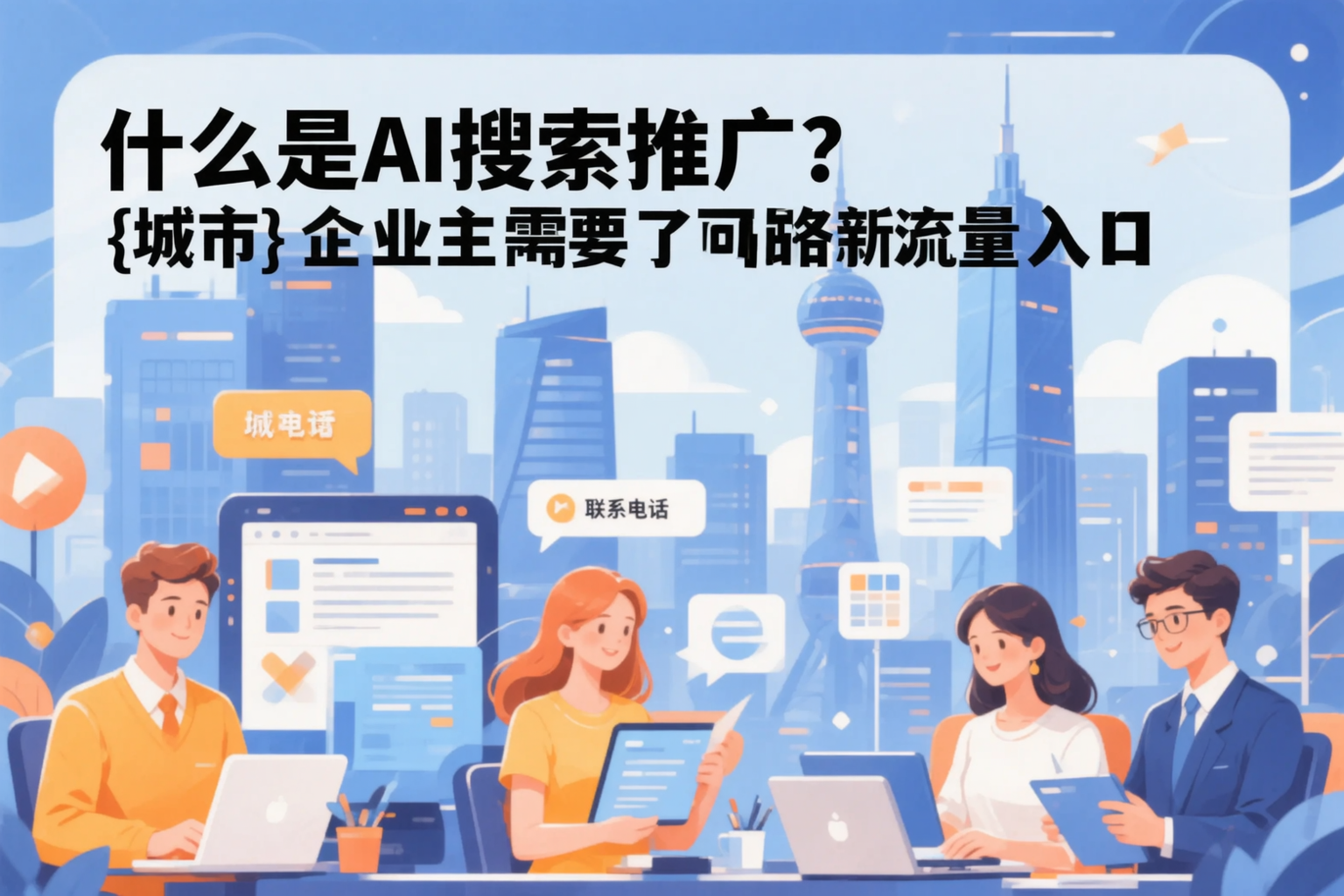 什么是AI搜索推广?云浮企业主需要了解的新流量入口