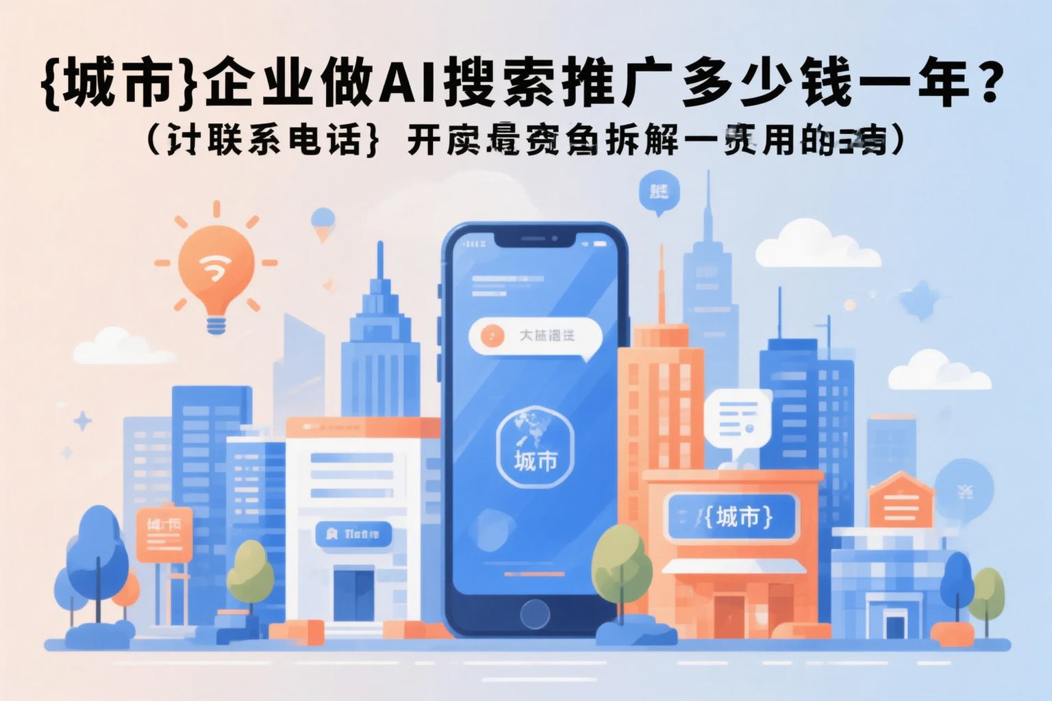 云浮企业做AI搜索推广多少钱一年?真实费用拆解
