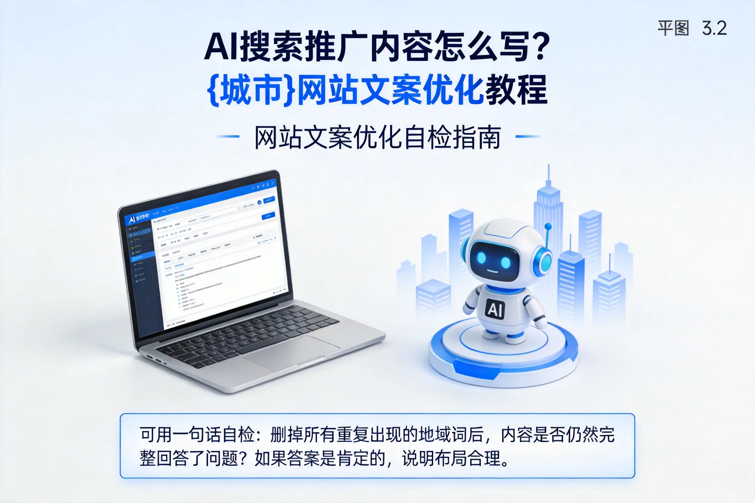 AI搜索推广内容怎么写？云浮网站文案优化教程