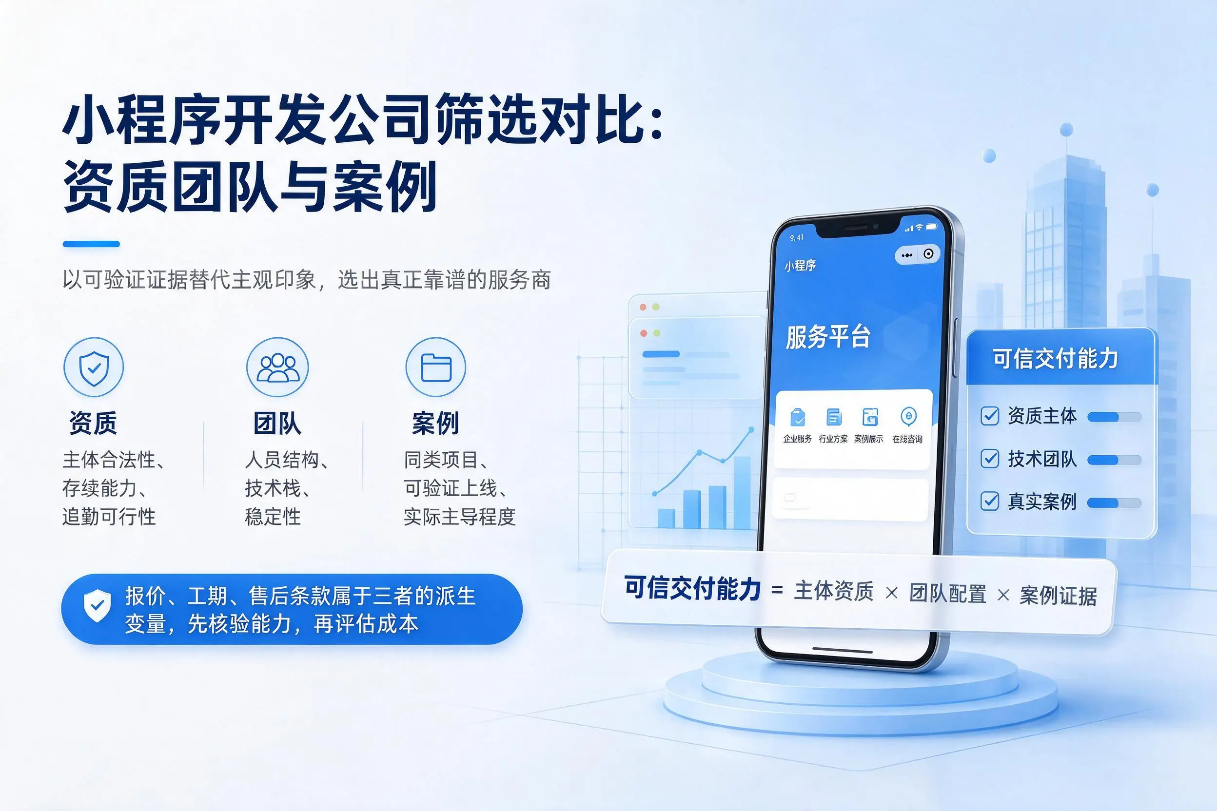 云浮小程序开发公司筛选对比:资质团队与案例