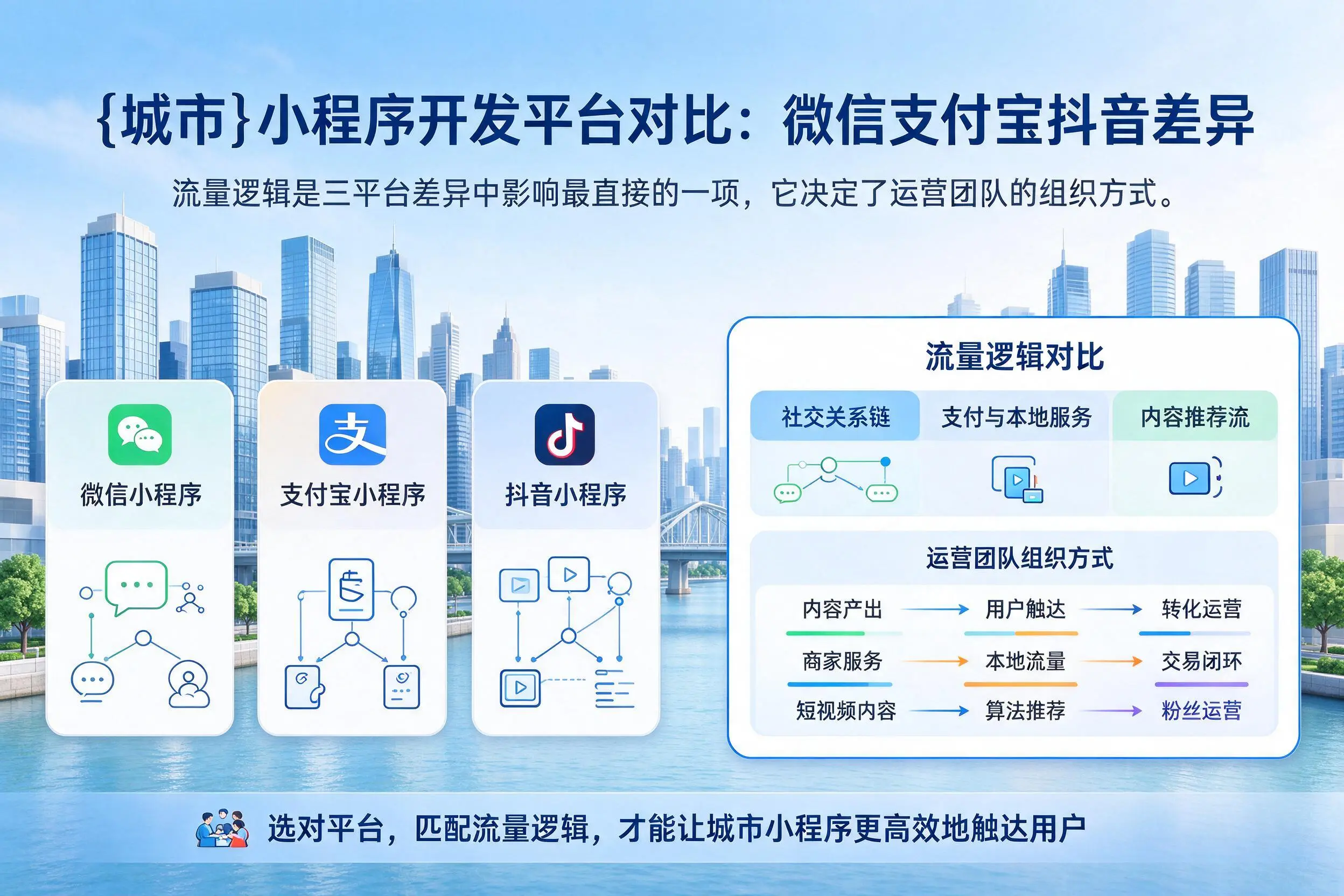 云浮小程序开发平台对比：微信支付宝抖音差异